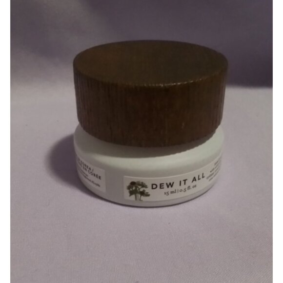 Farmacy Dew It All Total Eye Cream 0.5 oz Hydrating & Brightening Eye Treatment - Picture 1 of 3